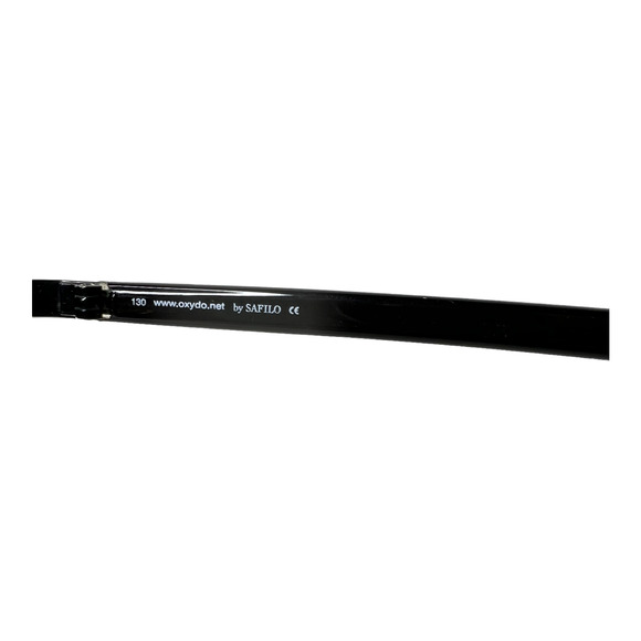 Oxydo Black Full Rim Rectangular Eyeglasses Frame 56-19-130mm H3705‎